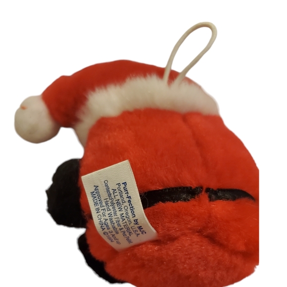 1999 Clark Santa Ornament Plush - Picture 3 of 4